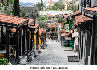 Bar  Montenegro - 04 08 2016:Tourists Visiting Stari Grad Bar, The Old Town Of Bar