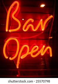 Bar open
