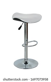 Bar Stool Furniture With Isolated White Background