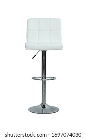 Bar Stool Furniture With Isolated White Background