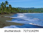 Baracoa Wild Black Sand Beach in Cuba