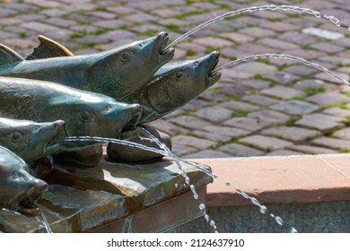 Barb fountain on the market place in Freudenstadt - Powered by Shutterstock