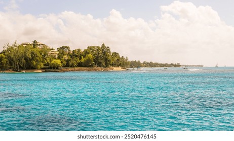 Barbados Island's Sandy Paradise Beach, Caribbean Island - Powered by Shutterstock