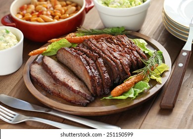 Barbecue Beef Brisket, Texas Style