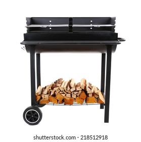 Barbecue Grill Isolated On White