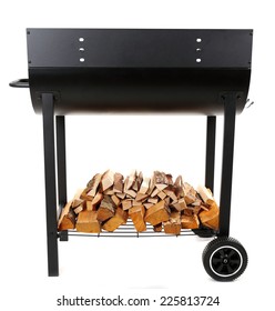 Barbecue Grill Isolated On White