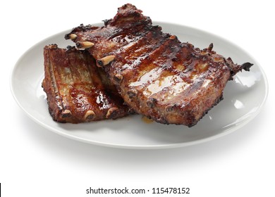 barbecued pork spare ribs