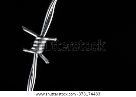 Barbed wire