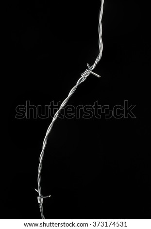 Barbed wire