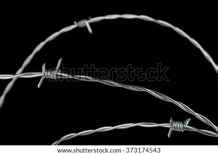 Barbed wire