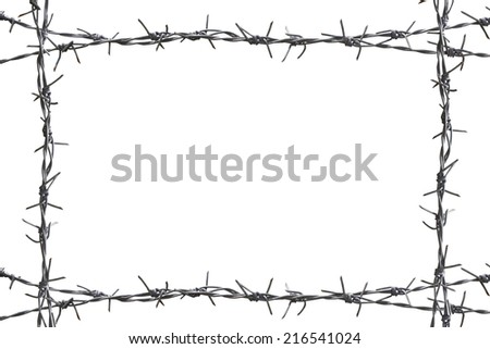 barbed wire border stock photo edit now 216541024 shutterstock