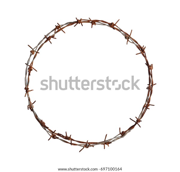 barbed wire circle