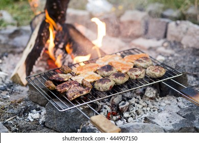 Barbeque On Wood Images Stock Photos Vectors Shutterstock