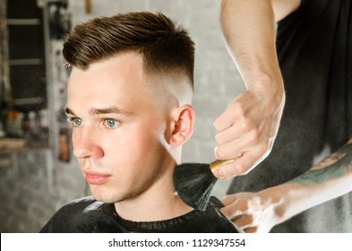 34 Clean Cut Hairstyles For Guys Fade Haircut Images, Stock Photos &  Vectors | Shutterstock