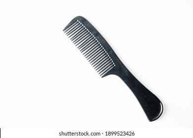 Barber Comb On White Background