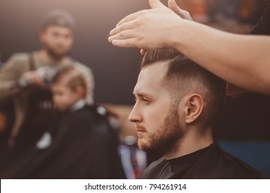 Mens Clipper Haircut Stock Photos Images Photography Shutterstock