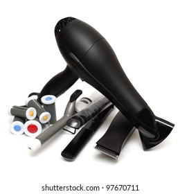 Barber Tools - Beauty Salon Accessory Isolated