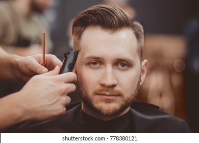 Mens Clipper Haircut Images Stock Photos Vectors Shutterstock