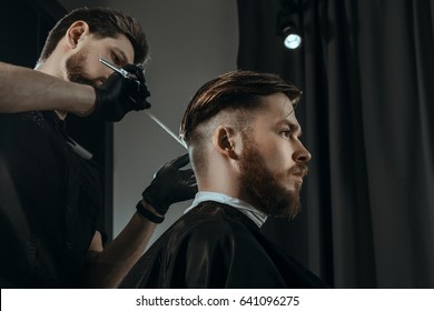 Fade Haircut Images Stock Photos Vectors Shutterstock