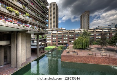 The Barbican Center In London, One Of The Most Famous Examples Of Brutalist Archiecture To Be Found.