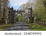 Barbican Gate, Tollymore Forest Park, near Newcastle, Co. Down, Northern Ireland