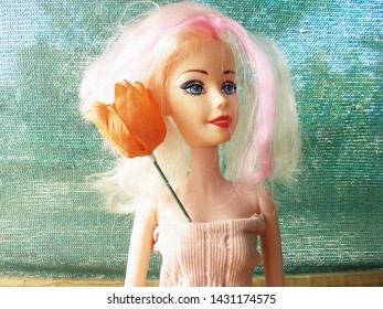 rough looking barbie