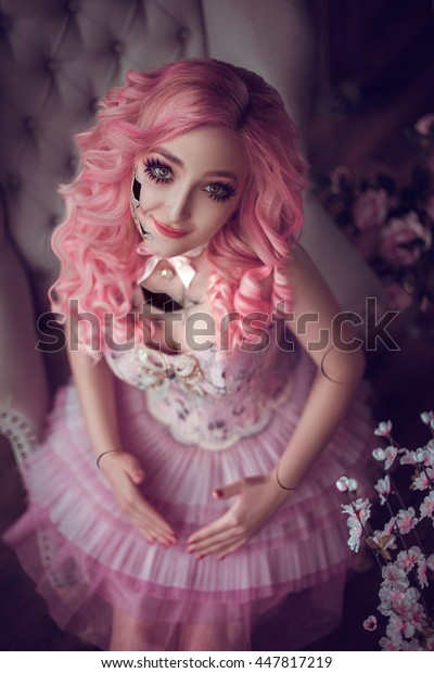 sad girl doll