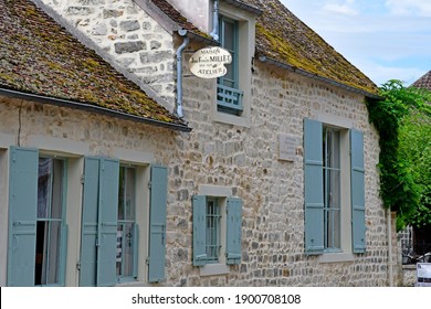 Barbizon, France - August 21 2020 : The Jean Francois Millet House