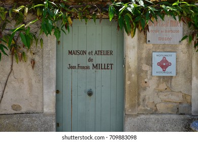 Barbizon, France - July 21 2017 : The Jean Francois Millet House