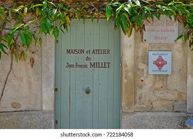 Barbizon, France - July 21 2017 : The Jean Francois Millet House