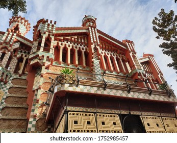 Barcelona Casa Vicens In Spring