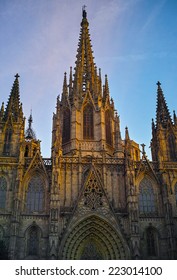 Barcelona Cathedral Stock Photo 223014100 | Shutterstock