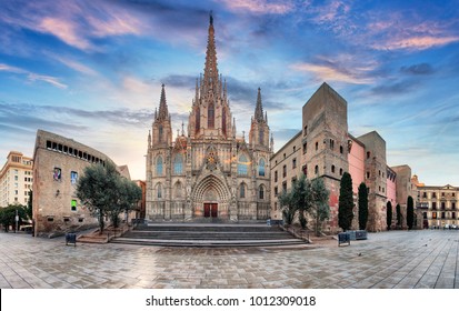 Barcelona Cathedral Images Stock Photos Vectors Shutterstock