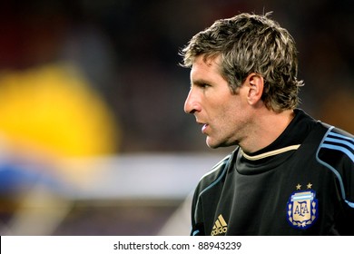 BARCELONA - DEC, 22: Argentinian Player Martin Palermo Before The Friendly Match Between Catalonia Vs Argentina At Camp Nou Stadium In Barcelona, Spain. Dec. 22, 2009