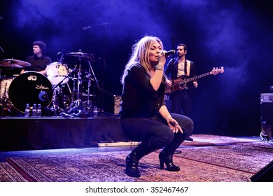 BARCELONA - FEB 28: Amaia Montero (artist) Concert At Barts Stage On February 28, 2015 In Barcelona, Spain.