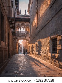 Barcelona Gothic Quarter, Carrer Del Bisbe