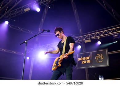 BARCELONA - JUN 17: Bob Moses (band) Perform In Concert At Sonar Festival On June 17, 2016 In Barcelona, Spain.