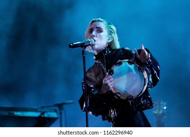 BARCELONA - JUN 2: Lykke Li (band) Perform In Concert At Primavera Sound Festival On June 2, 2018 In Barcelona, Spain.