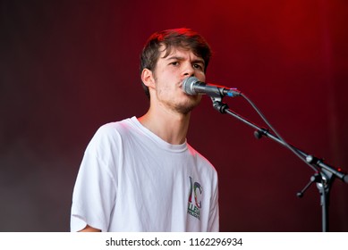 BARCELONA - JUN 2: Rex Orange County (band) Perform In Concert At Primavera Sound Festival On June 2, 2018 In Barcelona, Spain.