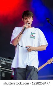 BARCELONA - JUN 2: Rex Orange County (band) Perform In Concert At Primavera Sound Festival On June 2, 2018 In Barcelona, Spain.