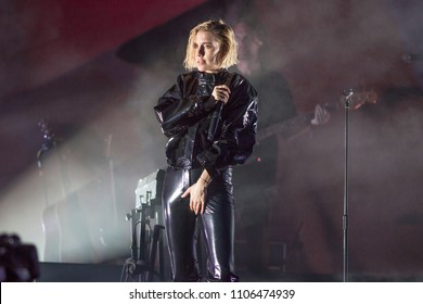 Barcelona, España - June, 2, 2018: Lykke Li Playing At Primavera Sound 2018