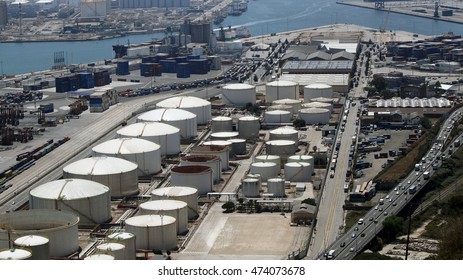 Barcelona LNG Storage And Loading Port Facility, Barcelona, Spain, July 2016