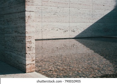 Barcelona Pavilion By Mies Van Der Rohe