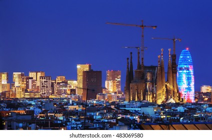 Barcelona Skyline, Spain