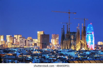 Barcelona Skyline, Spain