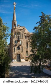 Barcelona, Spain 06. January 2020 Torre Bellesguard