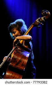 BARCELONA, SPAIN - APR 10: Esperanza Spalding Band Performs At Auditori On April 10, 2011 In Barcelona, Spain.