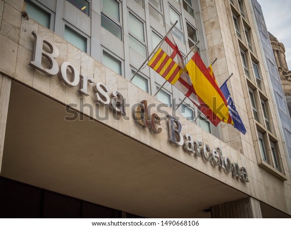 Barcelona Spain August 2018 Borsa De Stock Photo Edit Now 1490668106