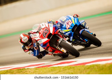 BARCELONA - SPAIN, JUNI 14: Italian Ducati Rider Francesco Bagnaia At 2019 Monster Energy MotoGP Of Catalunya