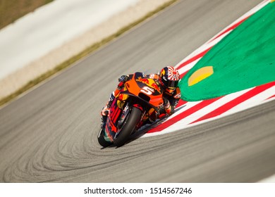 BARCELONA - SPAIN, JUNI 15: French KTM Rider Johann Zarco At 2019 Monster Energy MotoGP Of Catalunya